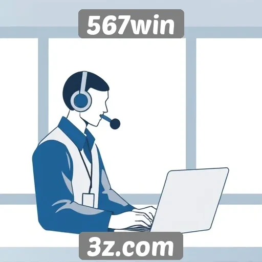 Avaliação do suporte ao cliente no site 567win
